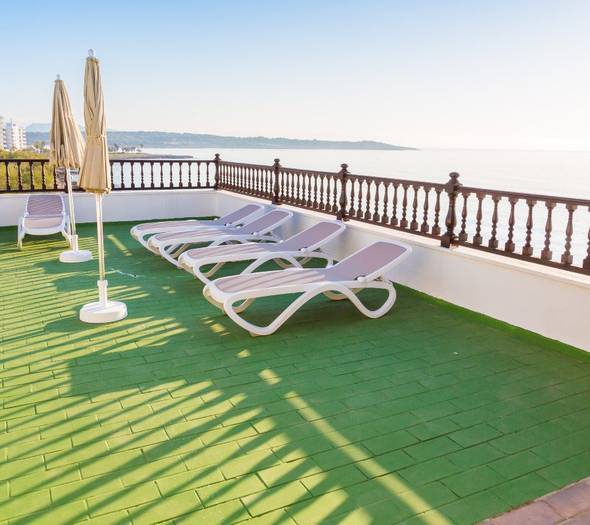 Sun terrace S'illot Hotel Majorca