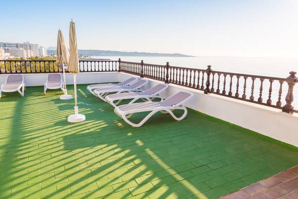 Sun terrace S'illot Hotel Majorca